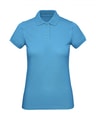 Dames Polo B&C Inspire PW440 Very Turquoise